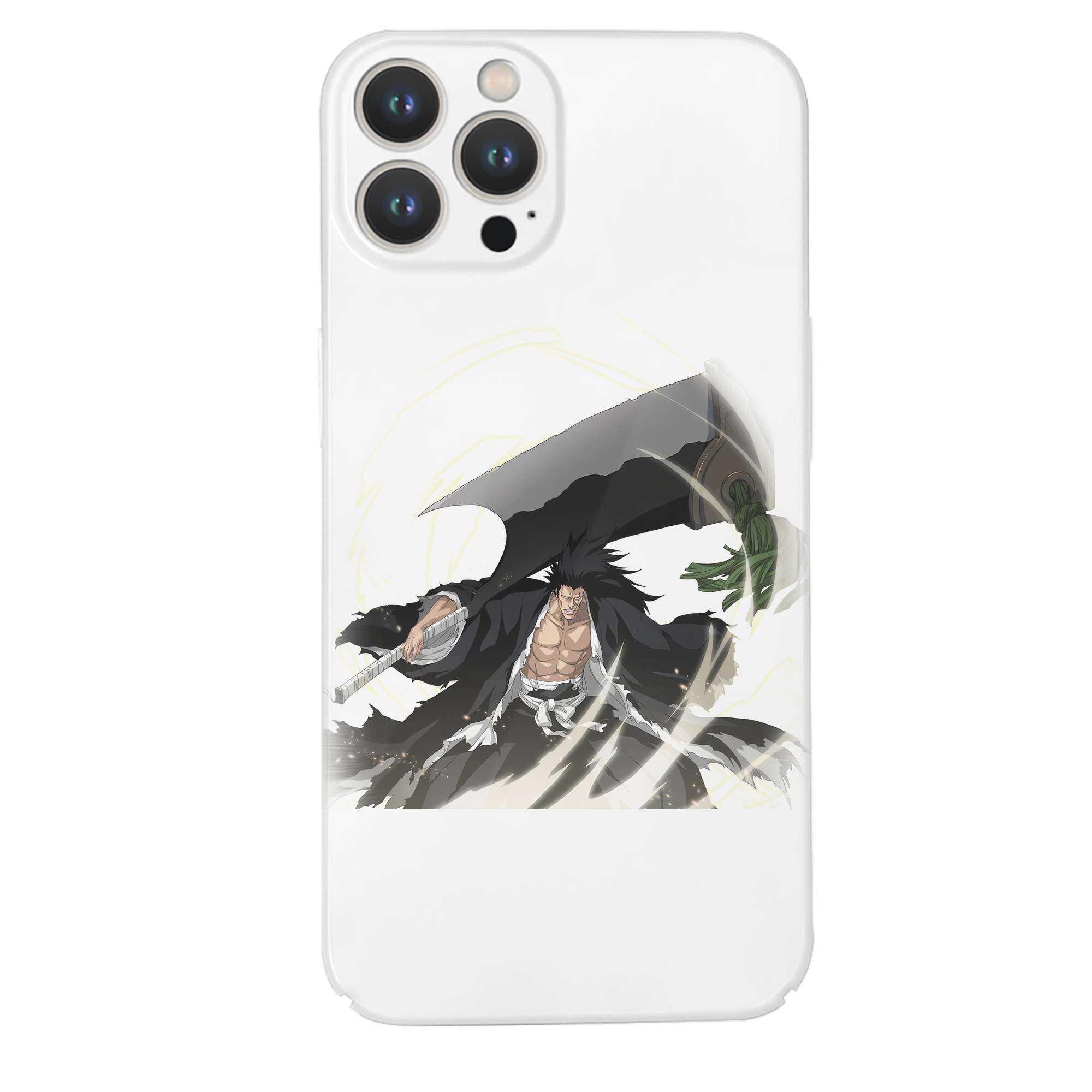 （画像用） ブリーチ ざらき けんぱち BLEACH Zaraki Kenpachi 【iPhone 14シリーズ対応】ハードケース